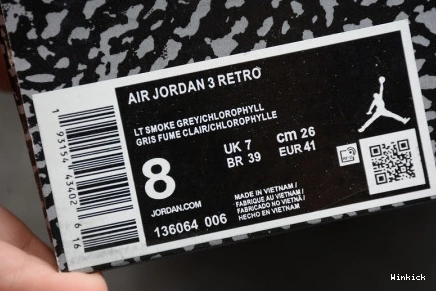 AIR RETRO - CHLOROPHYLL JORDAN 136064-006 3 0715